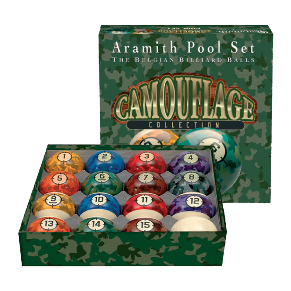 Aramith Camouflage Collection Billiard Ball Set