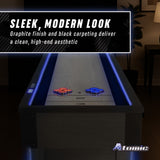 Atomic 9' LED Shuffleboard Table