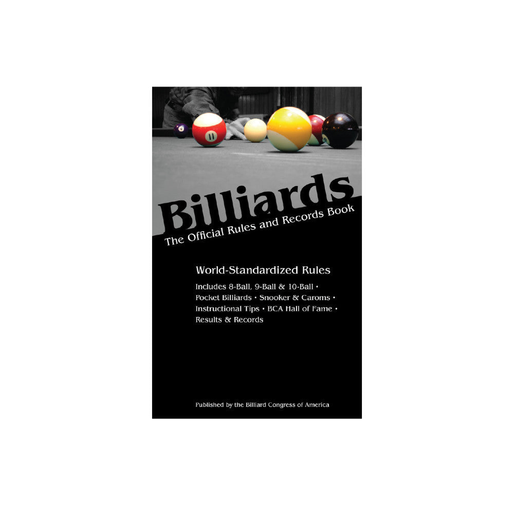 BCA Official Rules & Records Book