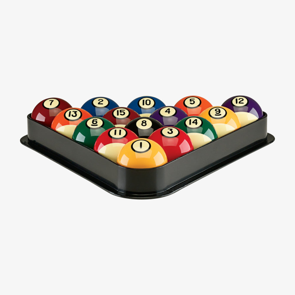 Black Plastic 8-Ball Triangle