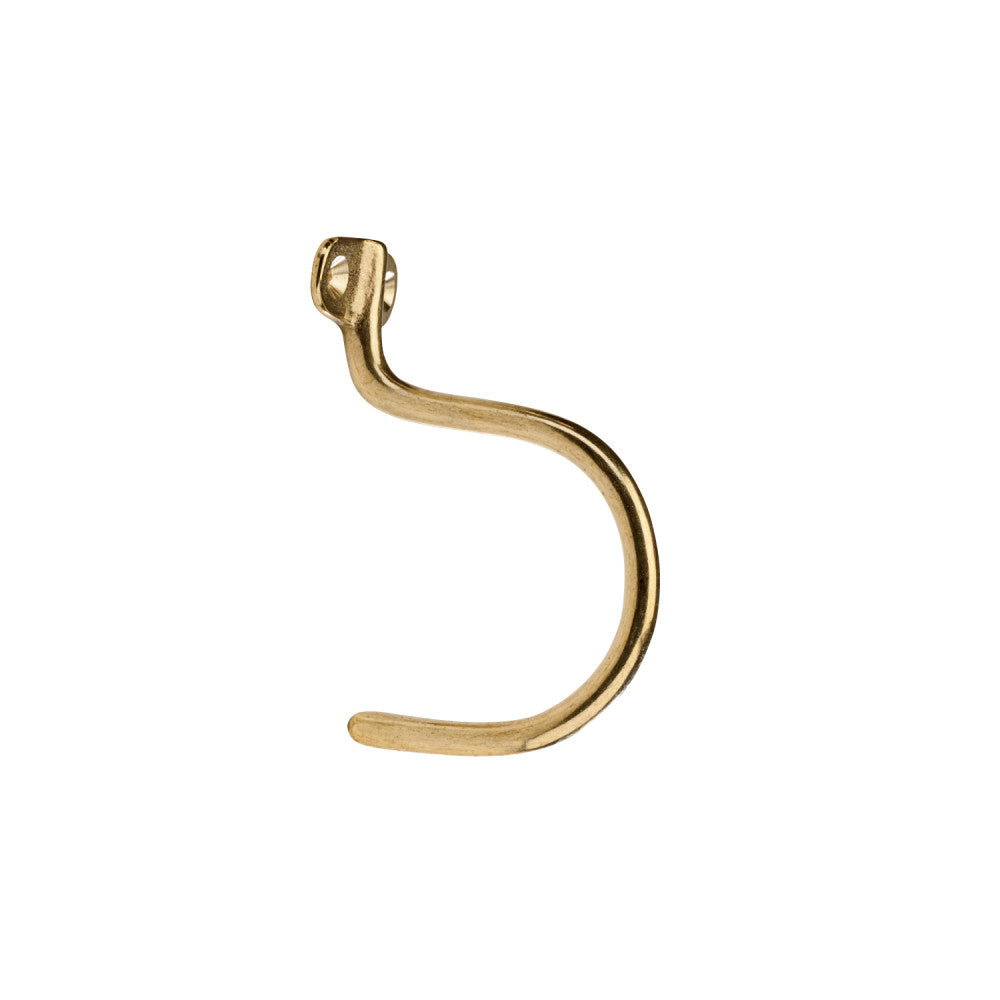 Undermount Brass Hook (5 1/4”)