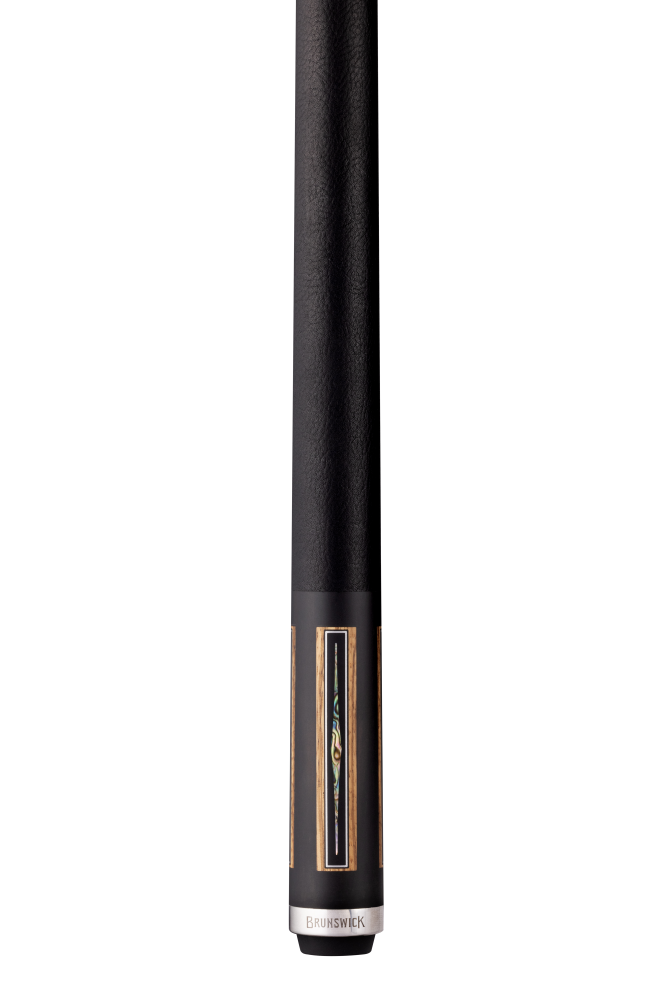 Brunswick x Lucasi Maple 180th Anniversary Cue (Radial Butt: Matte Ebony, Snakewood, Silver & Pearl, Cocobolo handle)