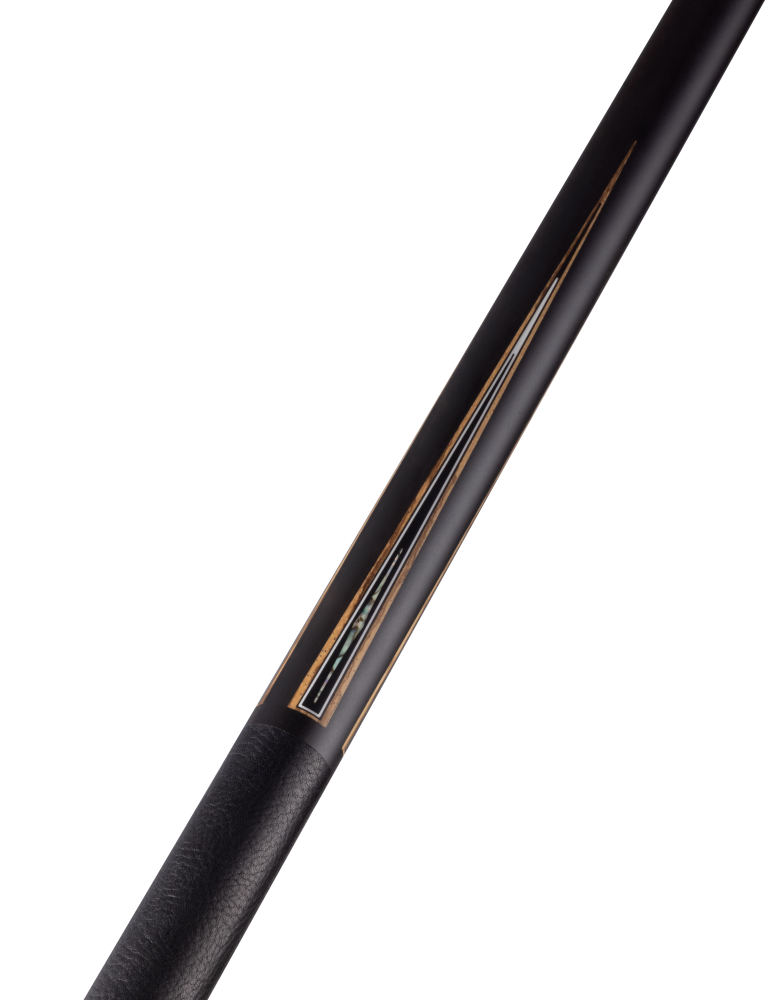 Brunswick x Lucasi Maple 180th Anniversary Cue (Uniloc Butt: Matte Ebony, Snakewood, Silver & Pearl, Cocobolo handle)
