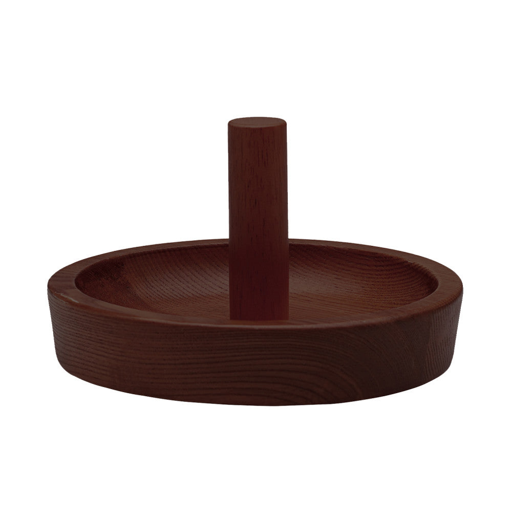 Cone Talc Bowl, Old World Mahogany