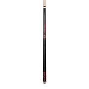 Dufferin Black & Cocobolo Cue with Embossed Leather Wrap