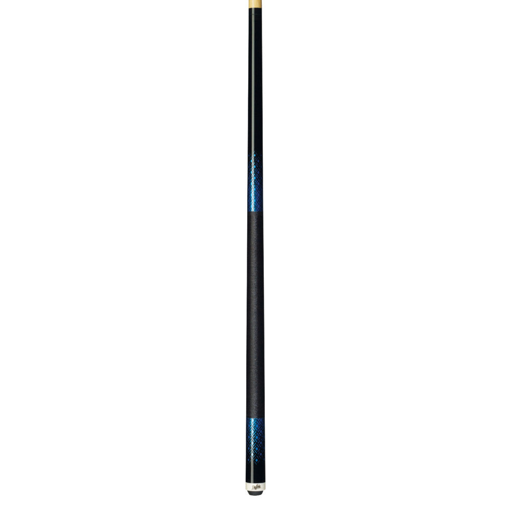 Dufferin Blue Weave Cue with Nylon Wrap