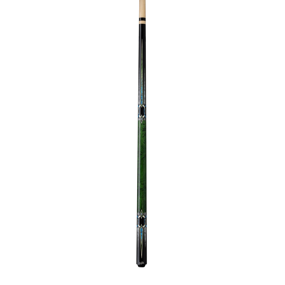 Dufferin Green Stain Curly & Blue Recon Wrapless Cue