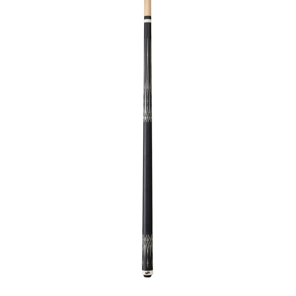 Dufferin Onyx Silver Cue with Linen Wrap,WHT HNDL