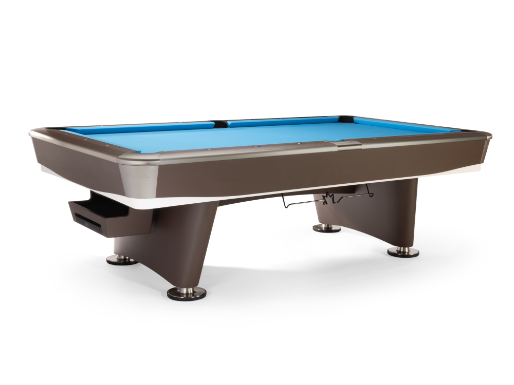 Gold Crown VII 8' Brown Gully (Pocket Opening: 4.75 x 5.25), Pool Table - 103 1/8” x 59 1/8”