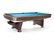 Gold Crown VII 8' Brown Gully (Pocket Opening: 4.75 x 5.25), Pool Table - 103 1/8” x 59 1/8”