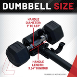 Lifeline Fitness Dumbbell Converter Set
