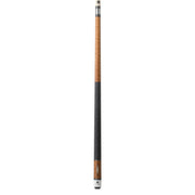 Lucasi Custom Exotic Apitong Diamond Series Cue with Black/White Linen Wrap