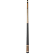 Lucasi Custom Exotic Bocote/Curly Maple & Black Cue with Black Linen Wrap