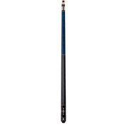 Lucasi Custom Luminous Blue Birdseye Maple with Black/Blue Linen Wrap