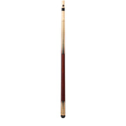 Lucasi Custom Natural Birdseye Maple & Black/White Mother of Pearl Inlays Wrapless Cue