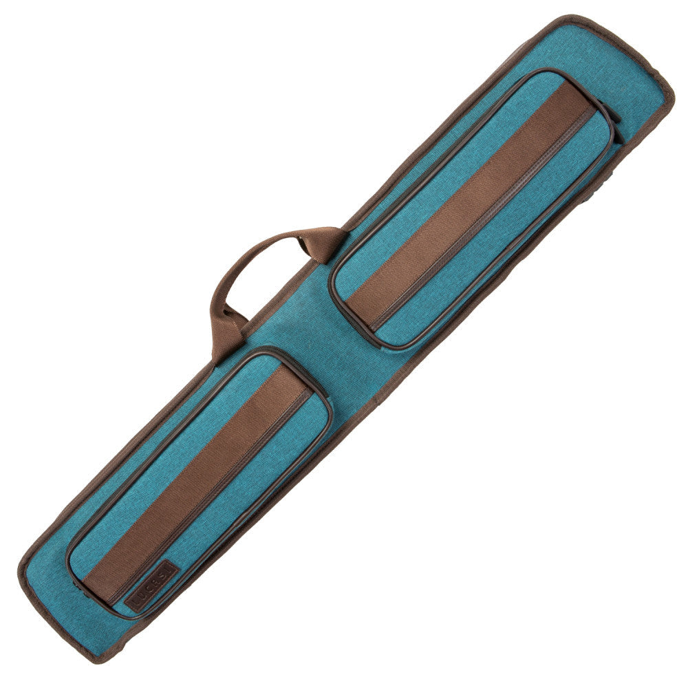 Lucasi Duo Nylon 2x4 Soft Case, Blue Brown