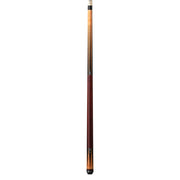 Lucasi Hybrid Gold Stained Birdseye/Black & Maple Ring Wrapless Cue