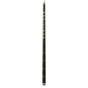 Lucasi Hybrid Rival Black & Metallic Green Matte Finish Cue with Rival G5 Grip
