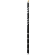 Lucasi Hybrid Rival Black & Metallic Silver Matte Finish Cue with Rival G5 Grip