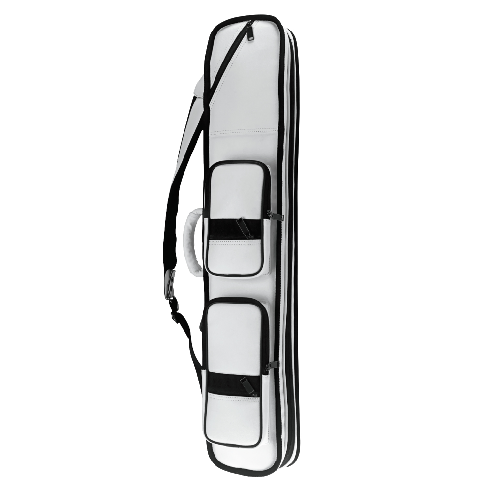 Lucasi LC-3 Leatherette 4x8 Soft Case, White