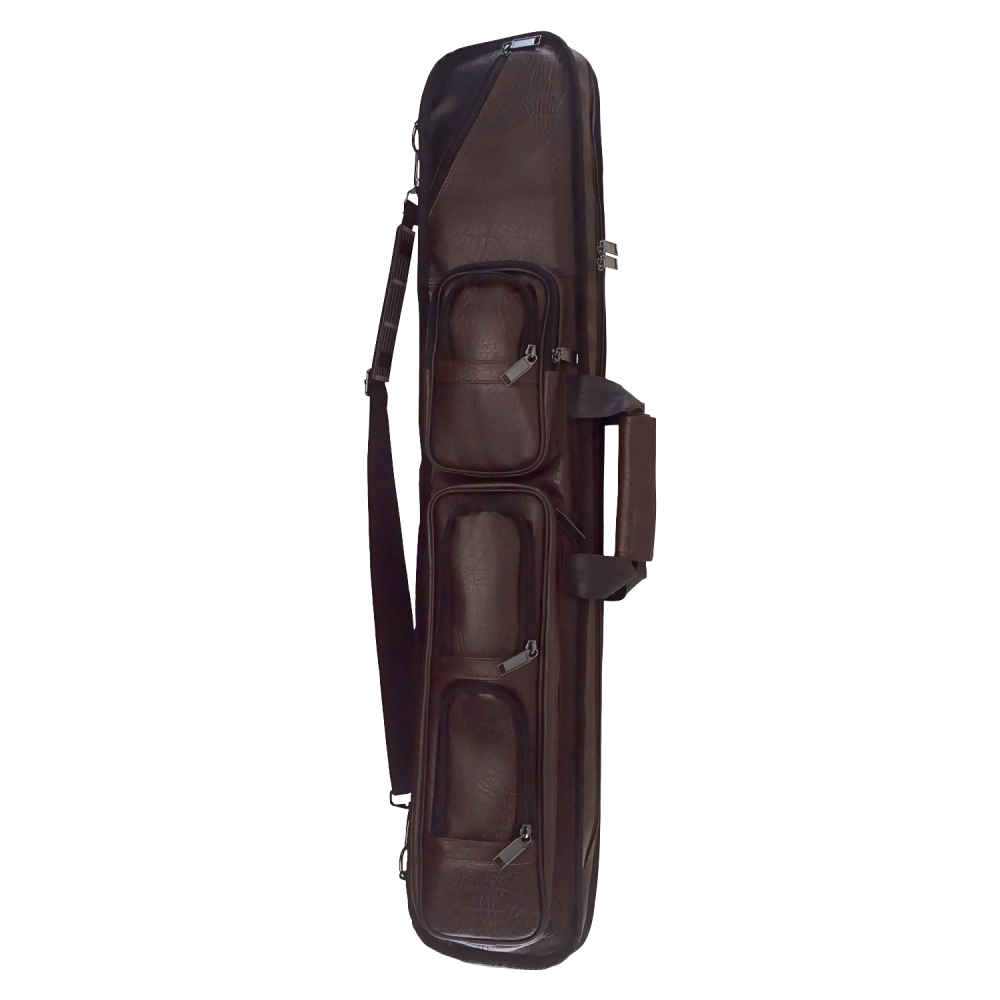 Lucasi LC5 Leatherette 4x8 Soft Case, Brown