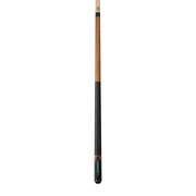 Lucasi LUX60 Pool Cue,  Malachite & White Recon Inlay, Black/Green Linen Wrap