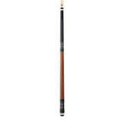 Lucasi LUX70 Pool Cue, White and Black Palm floating Points, Rosewood handle