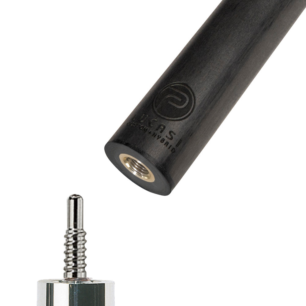 12.5mm Lucasi® Pinnacle Fiber Carbon Composite Shaft, Turbo Lock