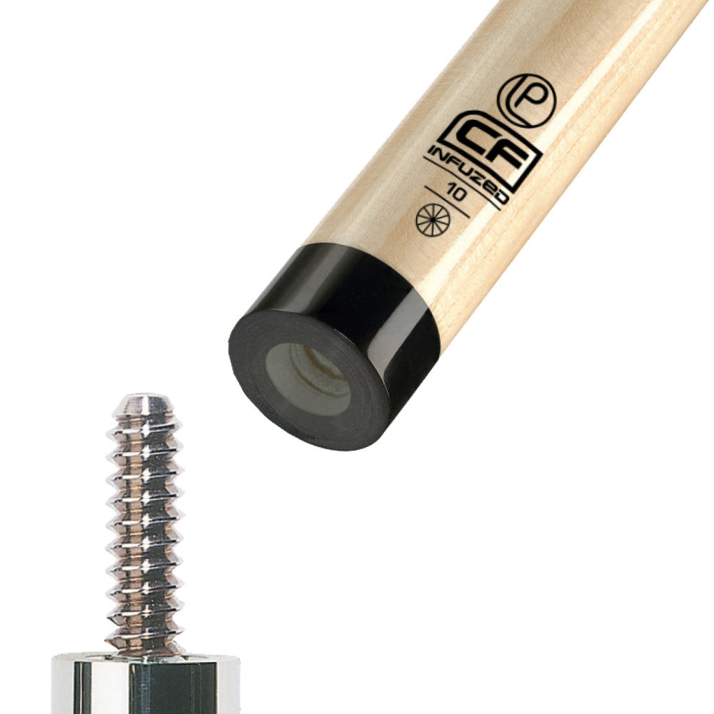 12mm Lucasi® Professional 10-splice Carbon Fiber INFUZED Shaft, 3/8 x 10