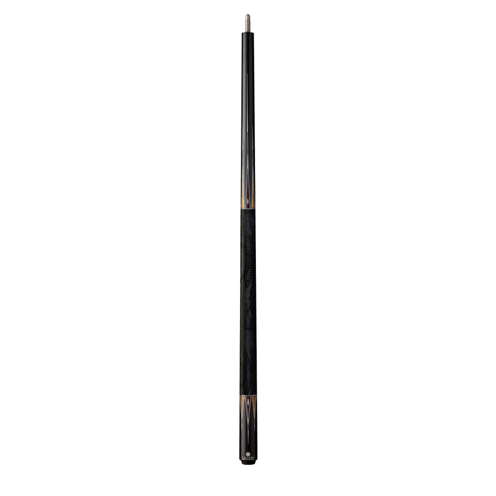 Lucasi Pro, Radial: Mdnght Blck, Bocote, Blk Palm, White Inlays, Blk Palm Wrpless Handle, Butt Only