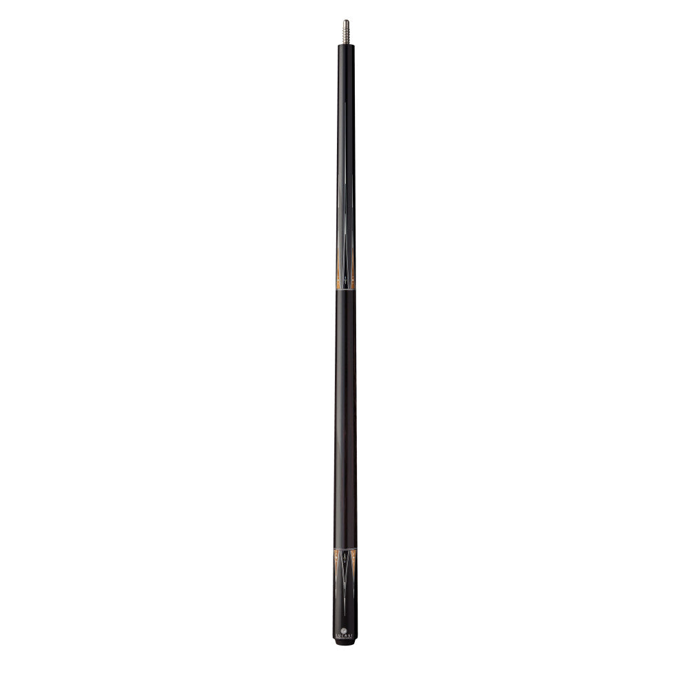 Lucasi Pro, Radial: Mdnght Blck, Zbrwd, Ebony, Mthr-Of-Prl Inlays, Ebony Wrpless Handle, Butt Only