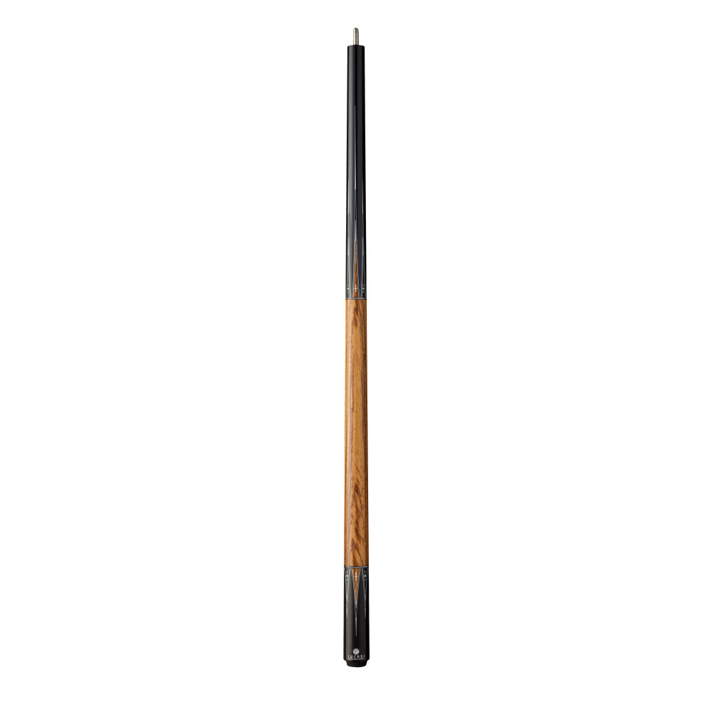 Lucasi Pro, Uni-loc: Mdnght Blck, Ebony, Zbrwd, White Inlays, Zbrwd Wrpless Handle, Butt Only