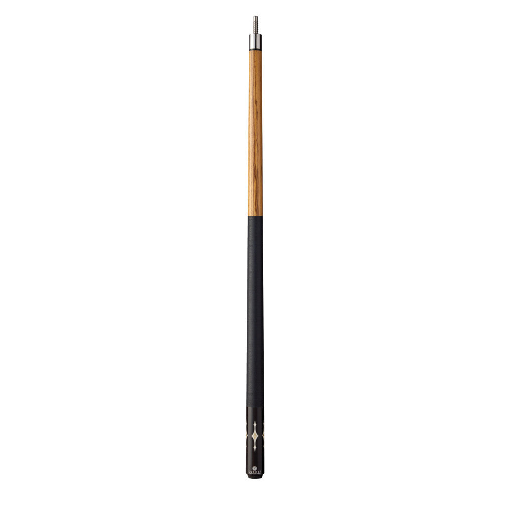 Lucasi Pro, Radial: Zbrwd w/Imt. Bone & Lucite Grey/Gold Poly Inlays, Blk Linen Wrp, Butt Only