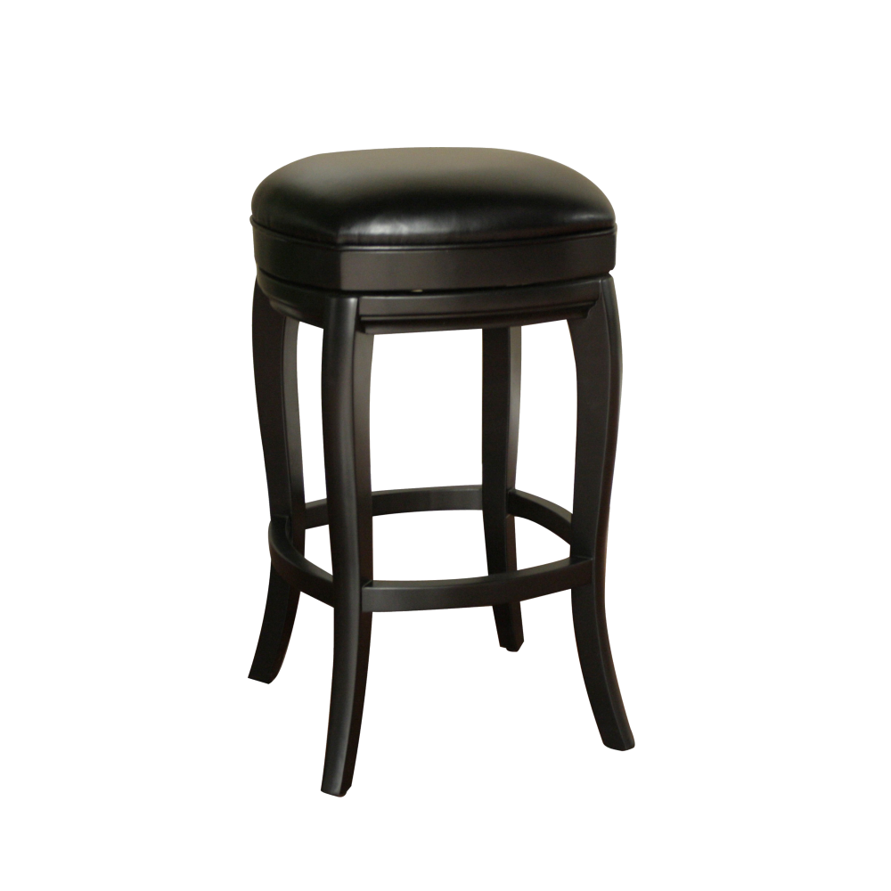 American Heritage® Madrid Stool - Bar Height, Black/Black