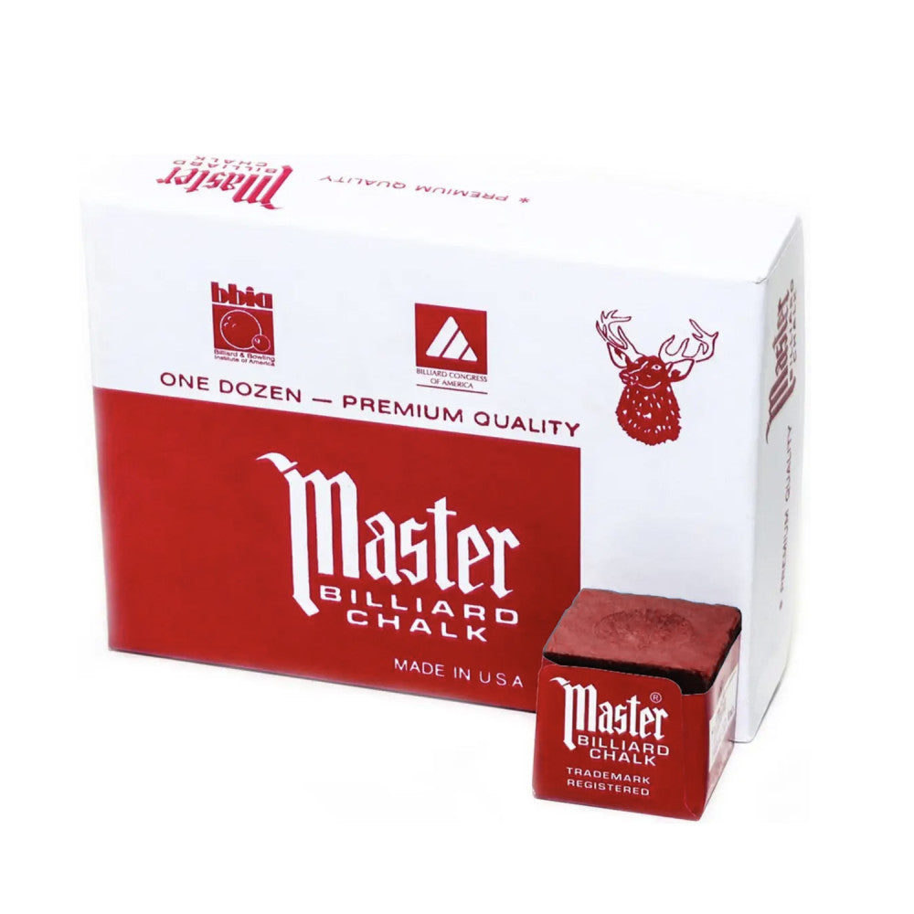 Masters Chalk Dozen (12 pc/box), Burgundy