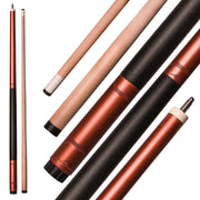 57” Two-Piece Hardwood Cue, Red