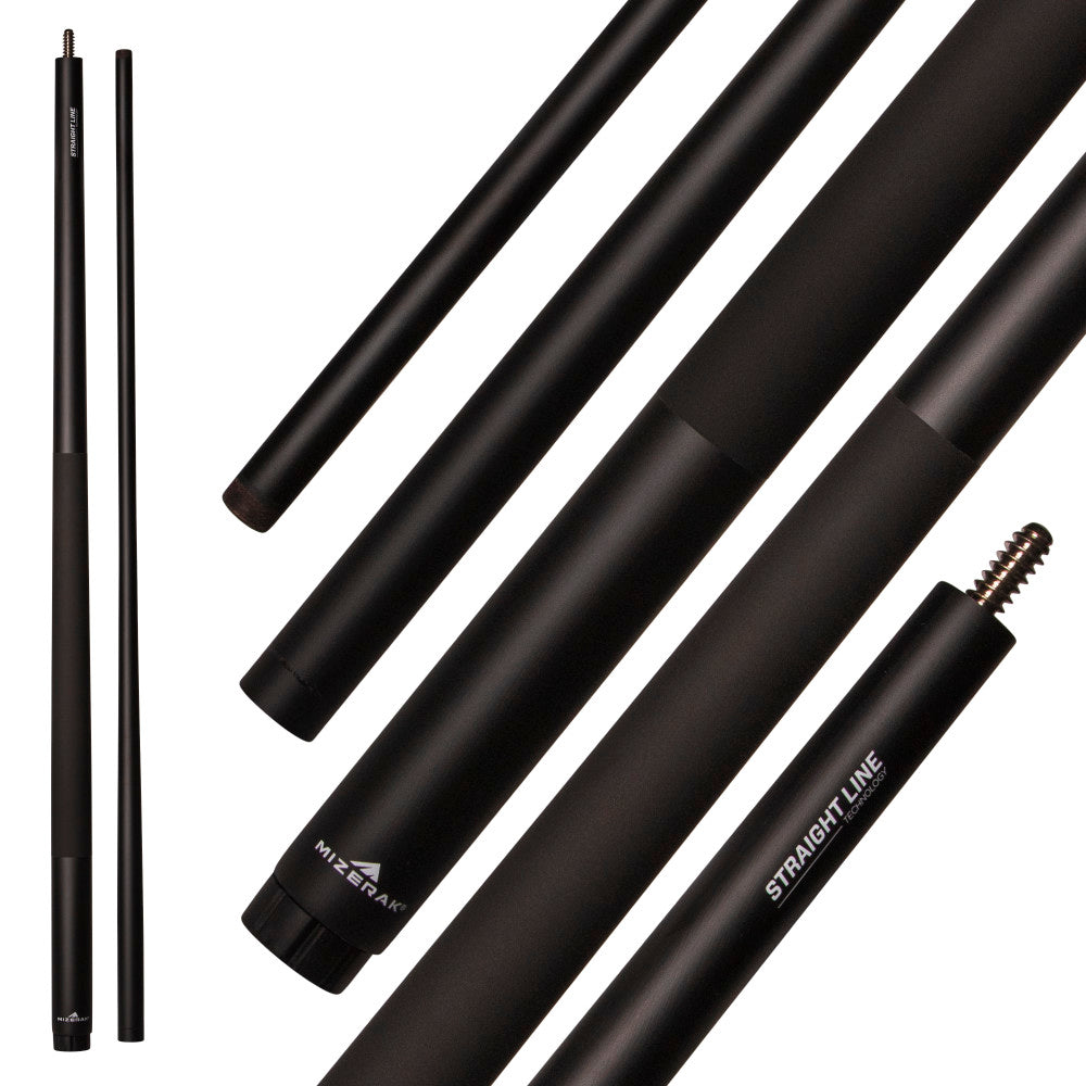 58” Composite Matte Black Cue, Matte Black