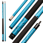 58” Deluxe Composite Neon Cue, Blue