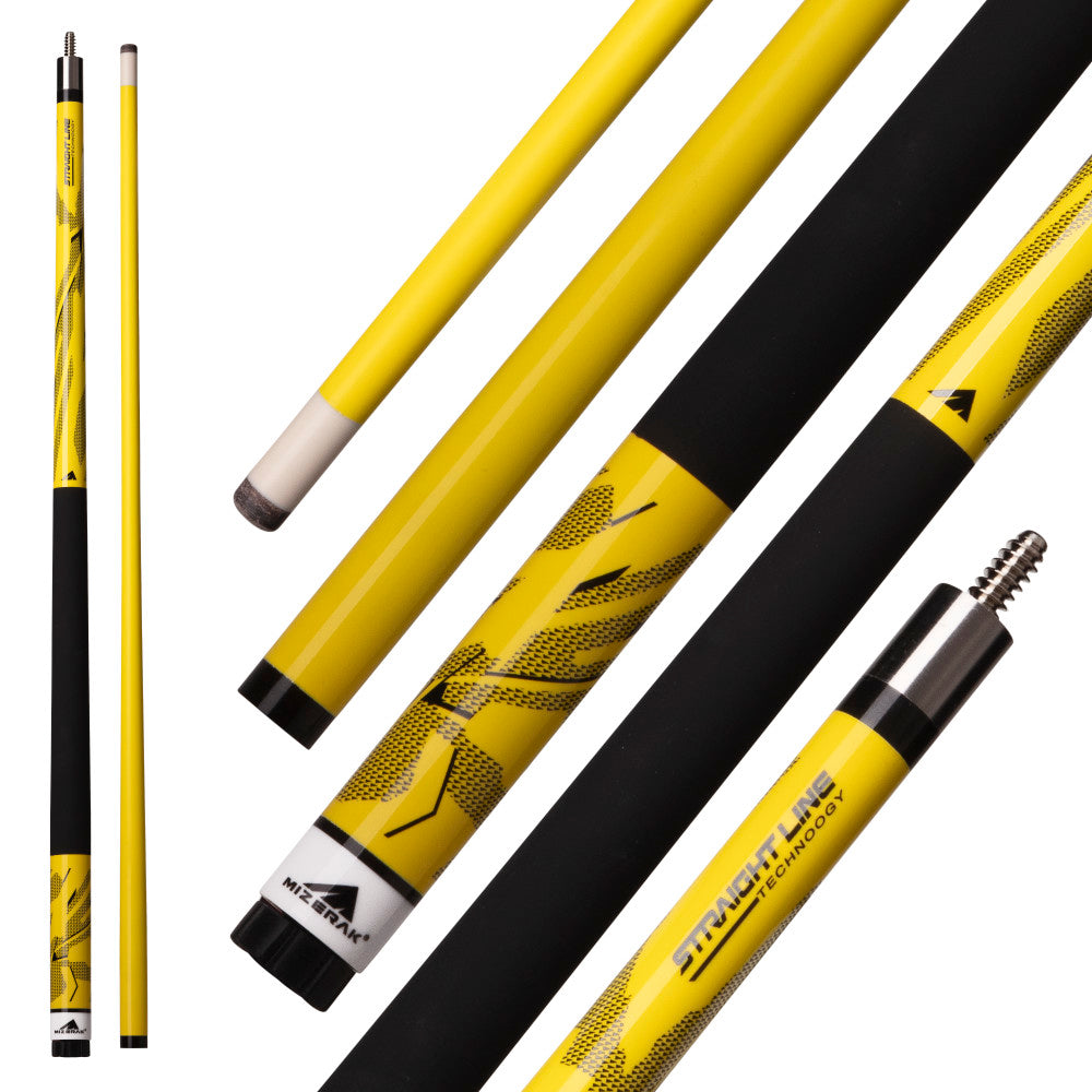 58” Deluxe Composite Neon Cue, Yellow