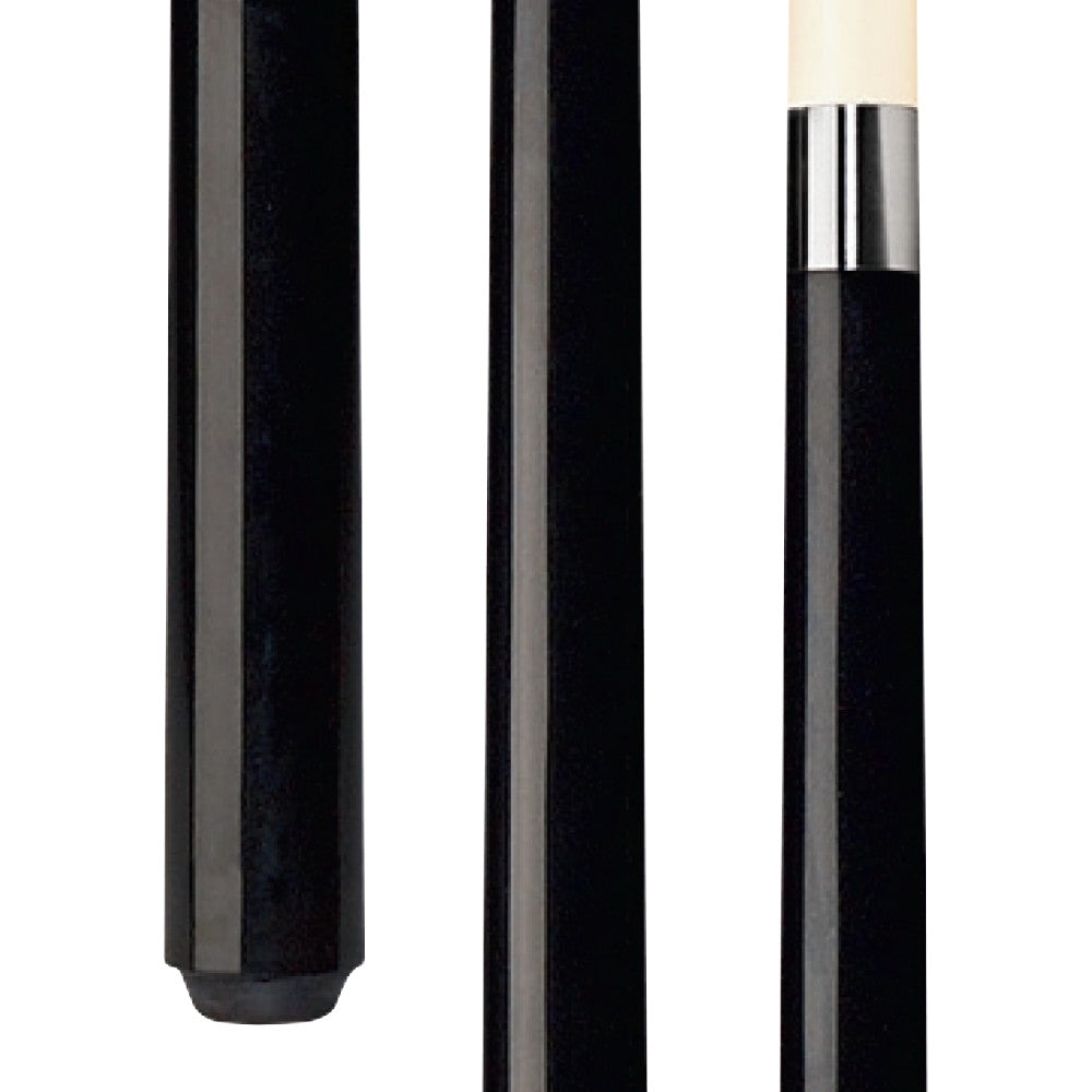 Black Half & Half Fiberglass, 18Oz