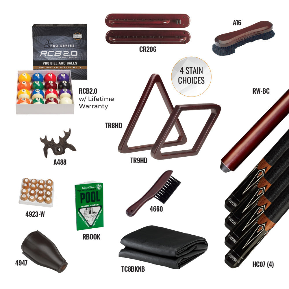 “O” Platinum Kit Play Pack, Old World Mahogany