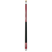 Players 4 Point Crimson Wrapless Cue