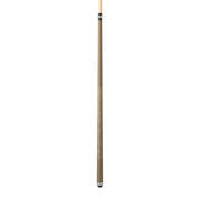 Players Aged Oak Beige Matte Cue with Embossed Leather Wrap