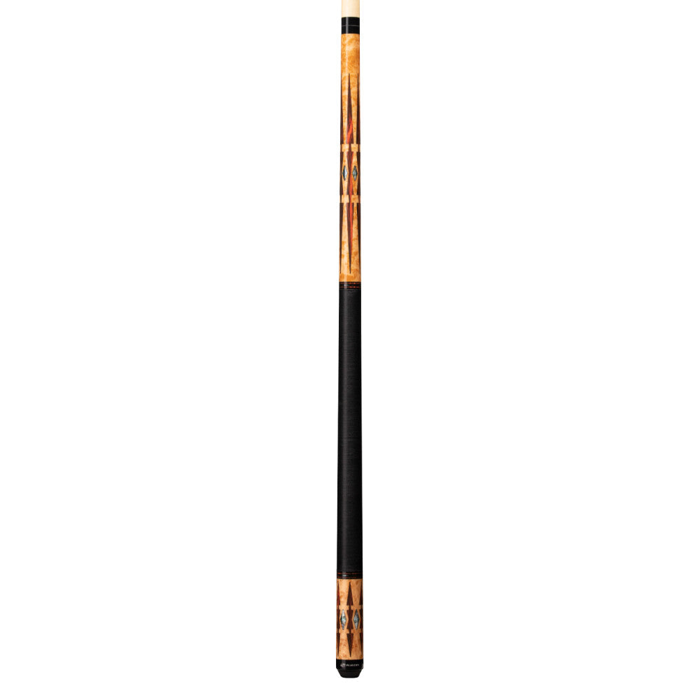 Players Antique Maple & Cocobolo Cue with Black Linen Wrap