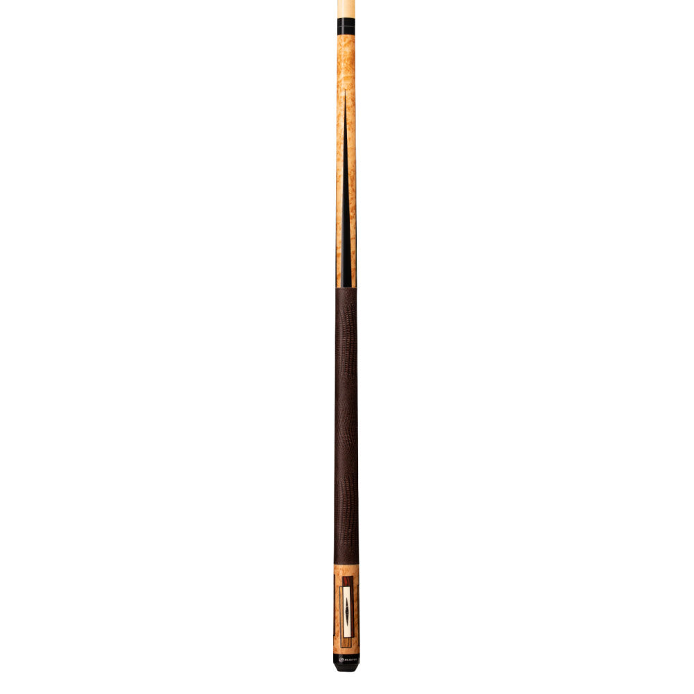 Players Antique Maple & Cocobolo Cue with Embossed Leather Wrap