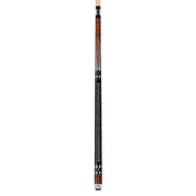 Players Antique Maple Curly & Black Cue with Black/White Linen Wrap