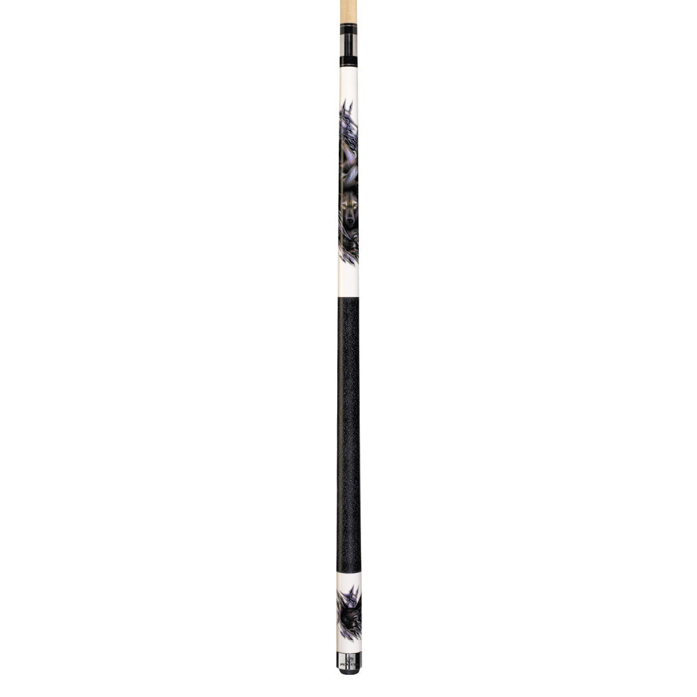 Players Artic Wolf Cue with Black Linen Wrap