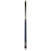 Players Black & Bocote Cue with Blue/Black Linen Wrap