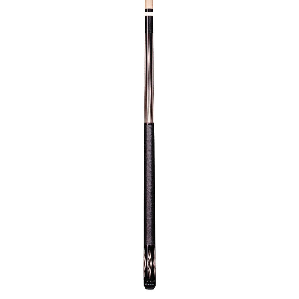 Players Black & Ivory Cue with Leatherette Wrap