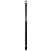 Players Black & Ivory Cue with Leatherette Wrap